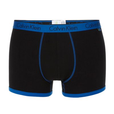 Calvin Klein Underwear Blue CK one contrast bound trunks